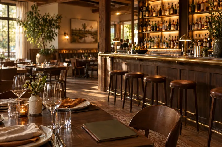 The bar